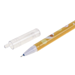 Ручка пиши-стирай "Фастфуд", 0,38мм, синяя, 5 видов микс