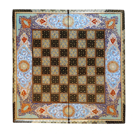 Шахматы и нарды хатам кари 495 премиум ручная работа Иран