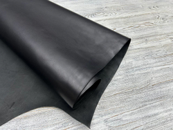 Virginia Nero (1,4-1,6 мм), цв. Черный, натуральная кожа