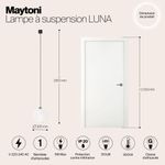 Подвесной светильник Technical P039PL-5W3K-20-B