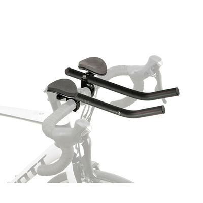 Руль/лежак  TRI BAR AERO H алюм.эргон. 31,8мм с адапт. 25,4, 448г. регул. по шир.черный M-WAVE NEW