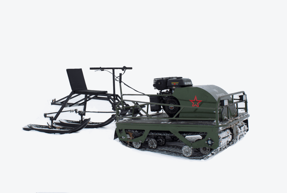 Мотобуксировщик POMOR X2 K-18 С реверс-редуктором