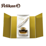 Набор Pelikan Elegance Classic M200 (PL819817) Golden Beryl F в компл.:флакон чернил подар.кор. ручка перьевая