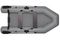 Надувная лодка Фрегат 300Е л/п серая