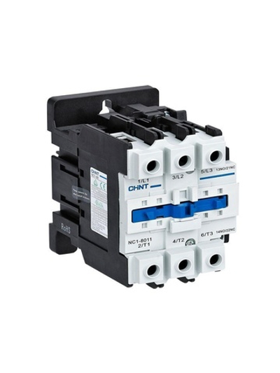Контактор NC1-8011 80А кат. 230В AC 1НО+1НЗ AC-3 (R) CHINT 222935