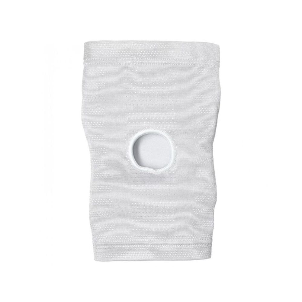 Наколенники ASICS Gel Kneepad 3053A181-100-L, р.L, вискоза, полиэстер, резина, белые
