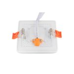 DK4602-WW Встраиваемый светильник, IP 20, 9 Вт, LED 3000, белый, пластик