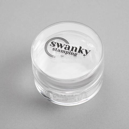 Swanky Stamping Штамп для стемпинга силиконовый, круглый, низкий, 4см