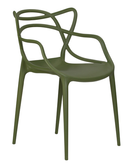 Стул обеденный DOBRIN MASTERS, зеленый хаки (G-17)