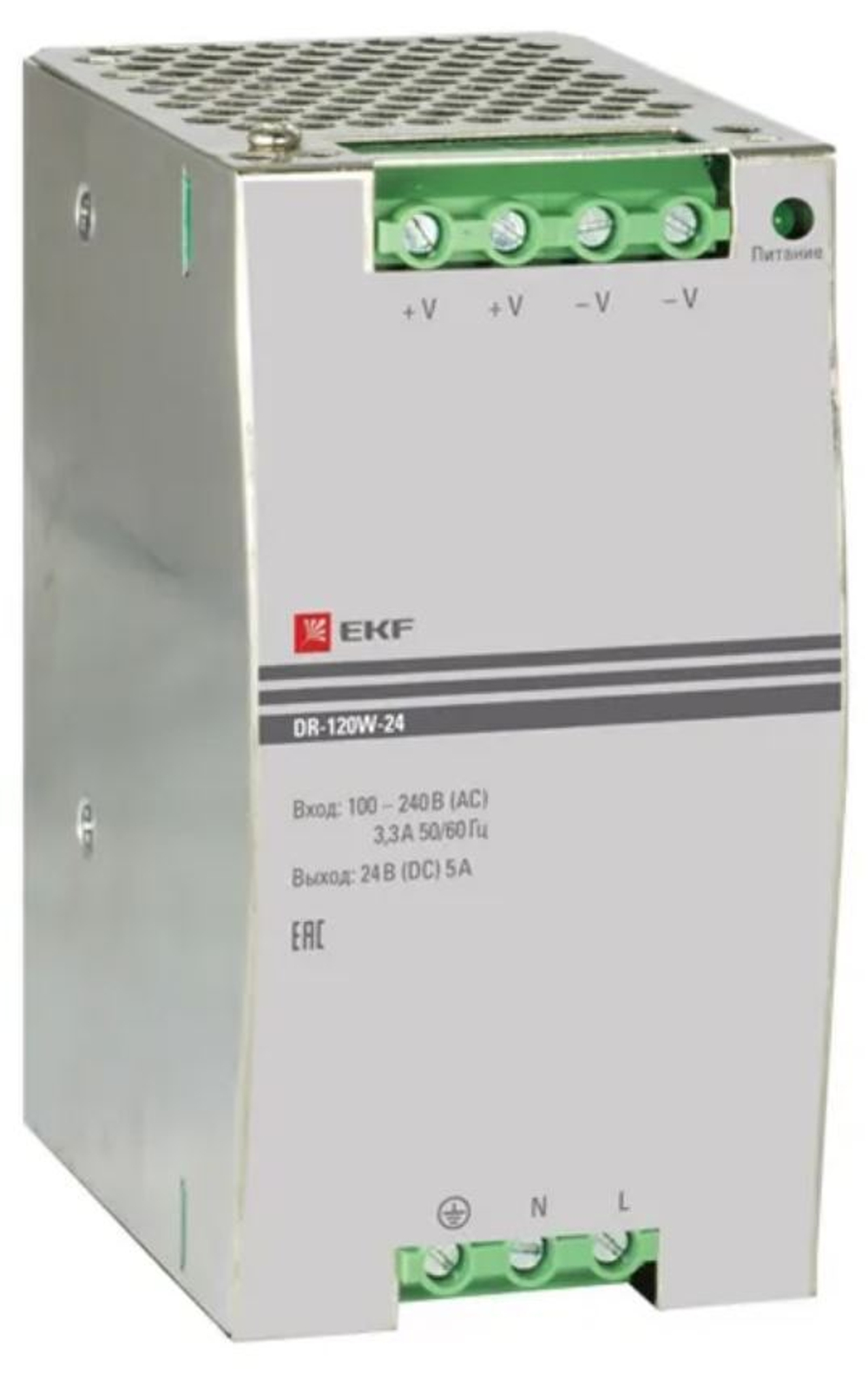 Блок питания  EKF DR-E-120W-24