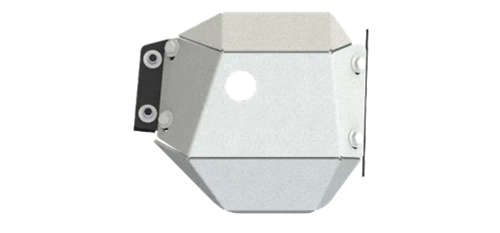 Защита переднего редуктора (5 мм, алюминий) для Toyota Land Cruiser 76 2023- (V = 4.5d MT 4WD) Sheriff.24.5283