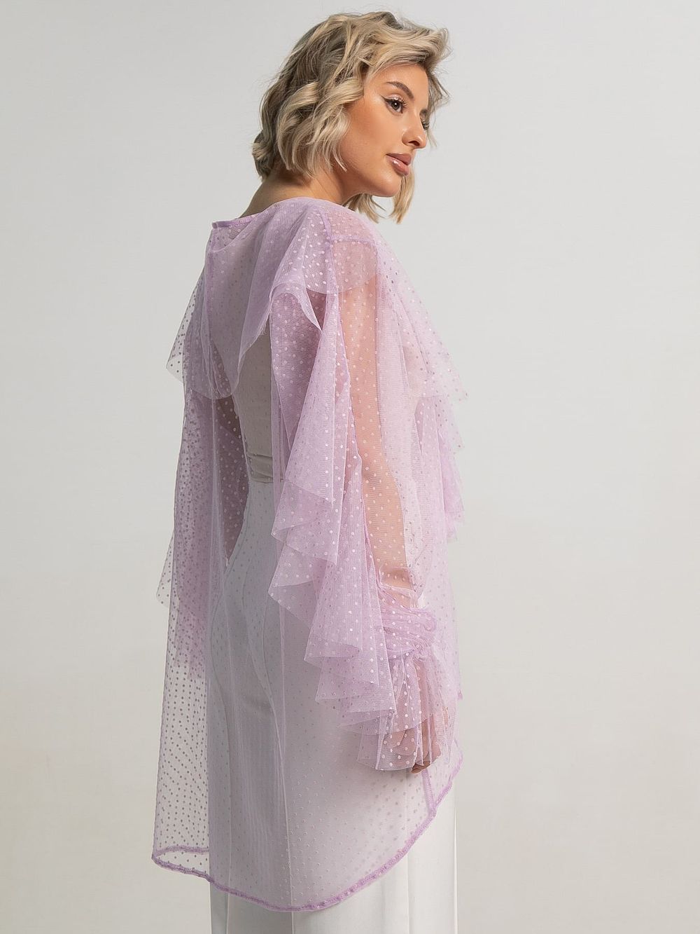 Блуза Диантус (сиреневая) Б15549-39М LT Collection