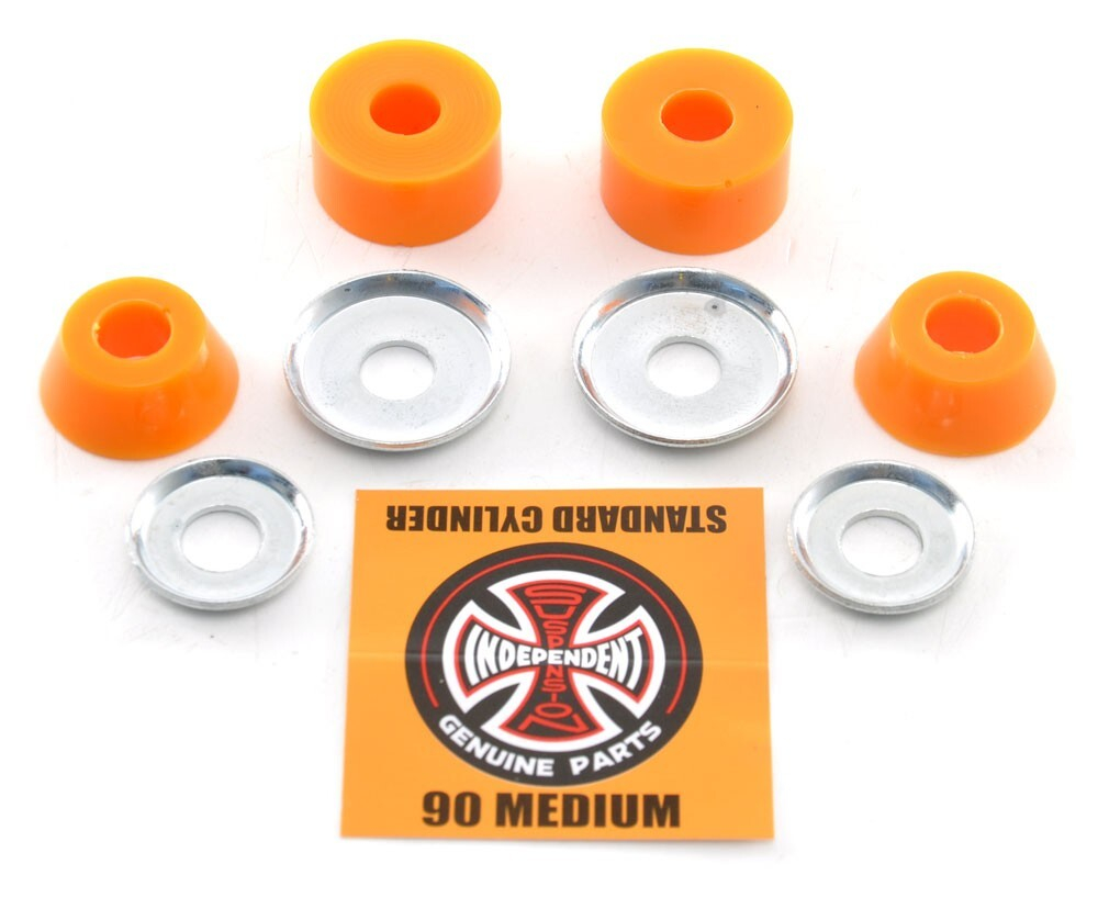 Independent Standard Cylinder Cushions Medium (90a) Orange