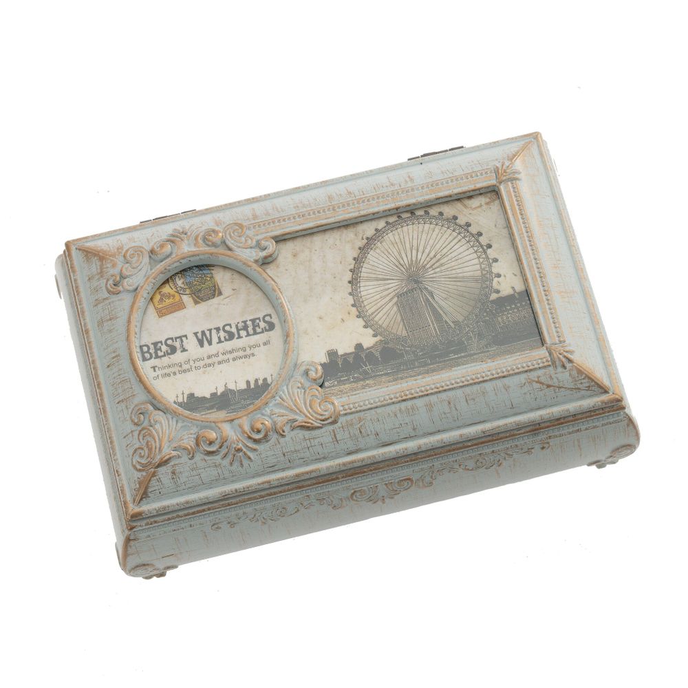 GAEM Шкатулка (музык.), L18 W12 H7,5 см, 5в.