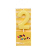 Свеча для торта Цифра Праздник «2» 9 см