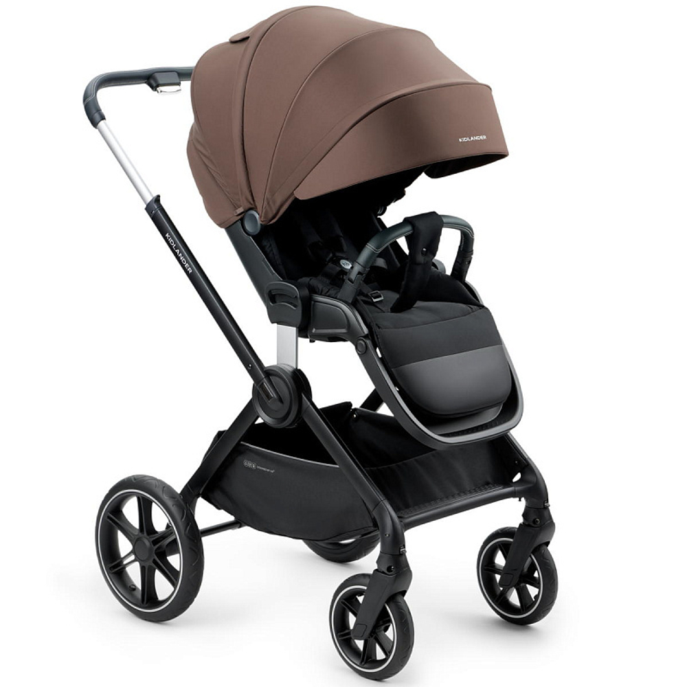 Детская коляска Happy Baby Kidlander 2 в 1 dark brown