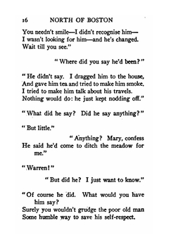 North of Boston | R. Frost