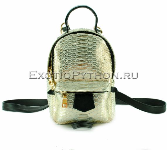 Рюкзак из кожи питона BG-274