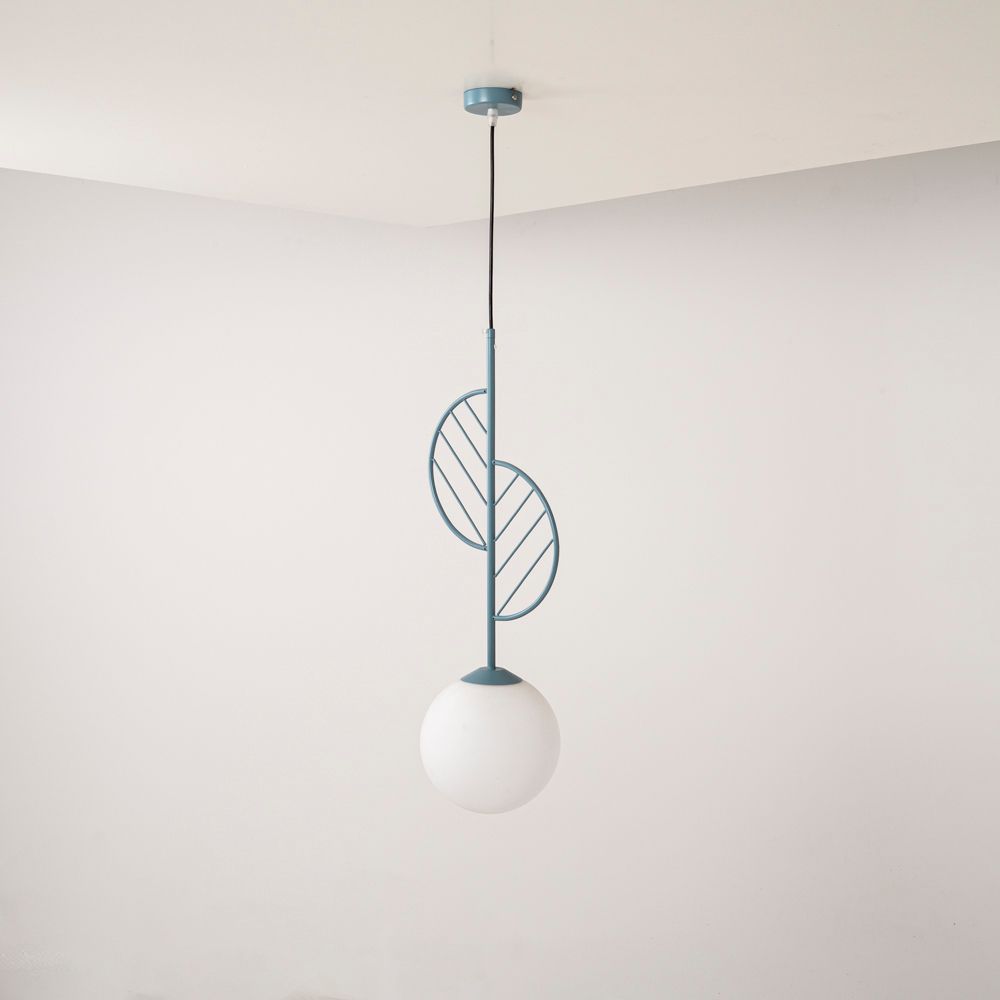 Подвесной светильник LEAF A Голубой