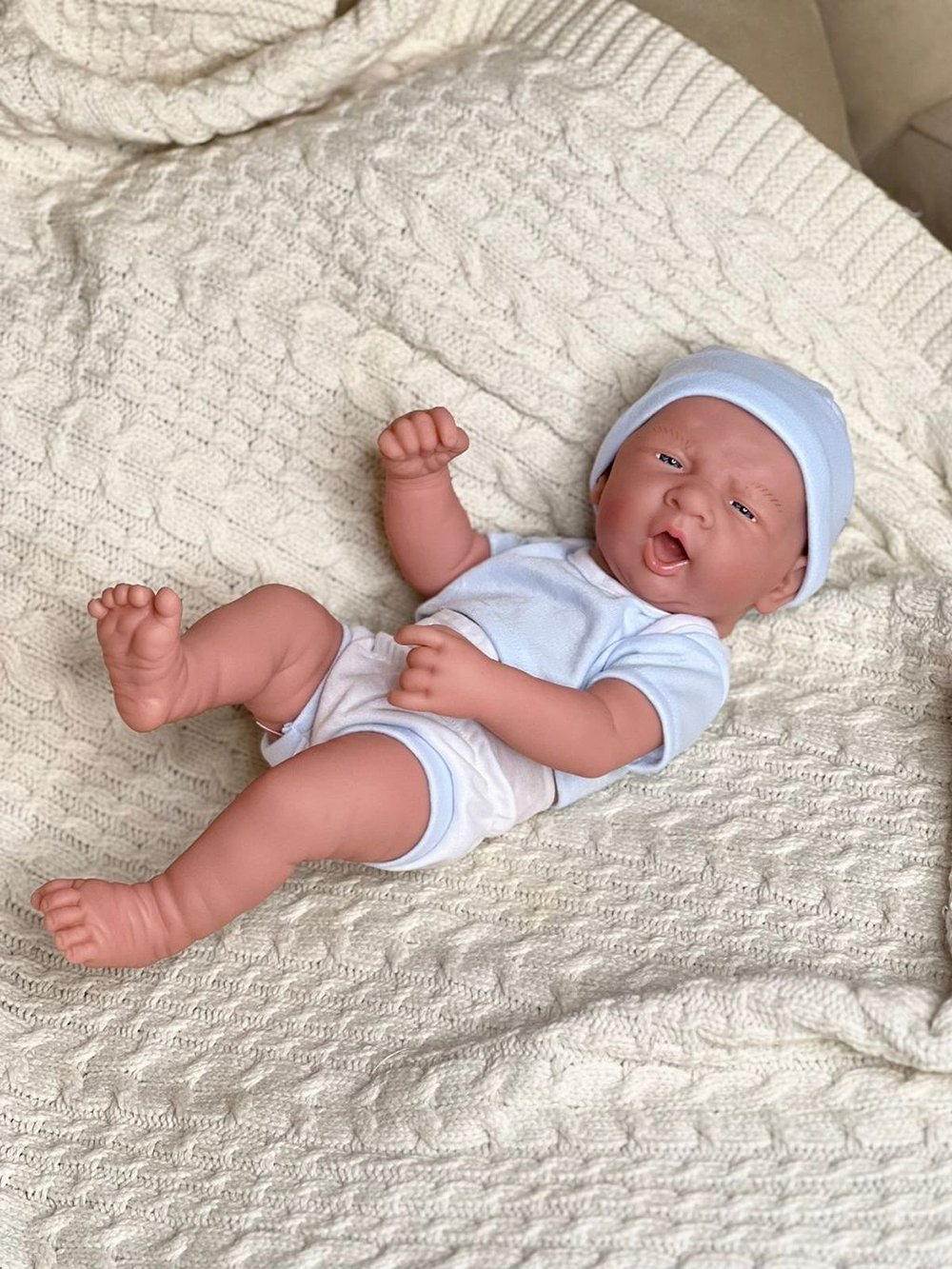 Кукла виниловая 35см в пакете (JX-293A3)