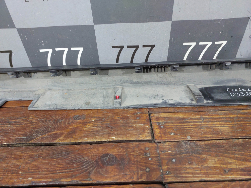 Накладка порога правого Hyundai Creta 1 (GS) 16-21 Б/У Оригинал 87754M0000