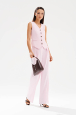 1980 Жилет женский (светло-розовый)