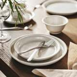 IKEA DAGGASTER (ИКЕА) Набор из 6 штук. Тарелка, горошек/светло-бежевый, 20 см