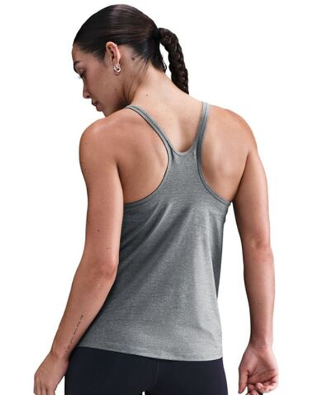 Топ теннисный Nike One Classic Dri-Fit - smoke grey/htr/white