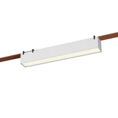 ST456.536.12 Св-к трек. Белый LED 1*12W 3000K 670Lm Ra90 120 IP20 L323xW40xH45 48V БЭНД
