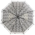 Зонт-трость полуавтоматический 90см «BASIC» черный