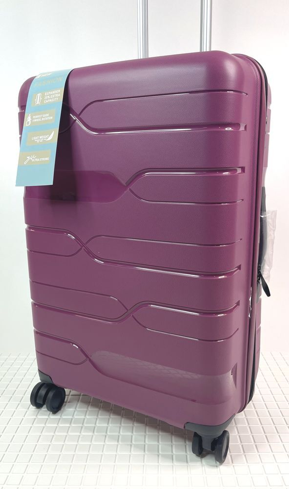 Средний чемодан Bon-Voyage PP One, Фиолетовый, M