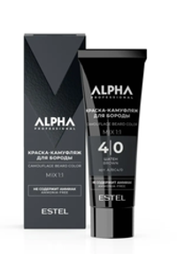 КРАСКА-КАМУФЛЯЖ ДЛЯ БОРОДЫ ESTEL ALPHA PRO 4/0