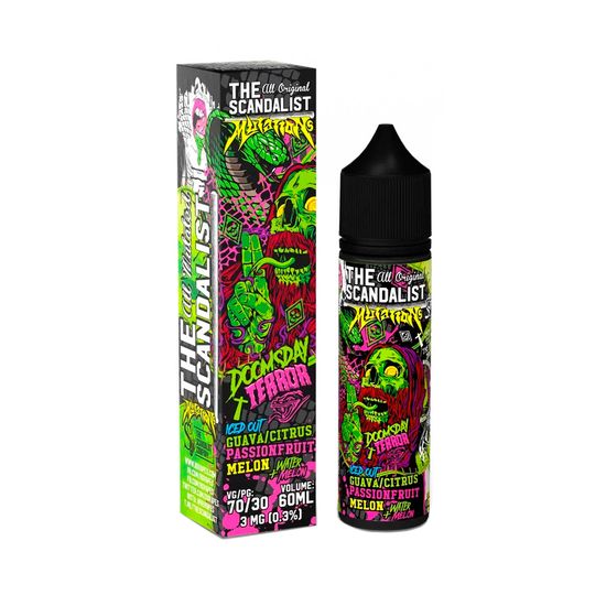 Жидкость (М) The Scandalist (58 мл, 0 мг) Doomsday Terror