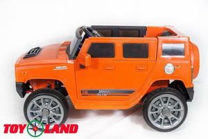 Детский электромобиль Toyland Hummer BBH1588 оранжевый