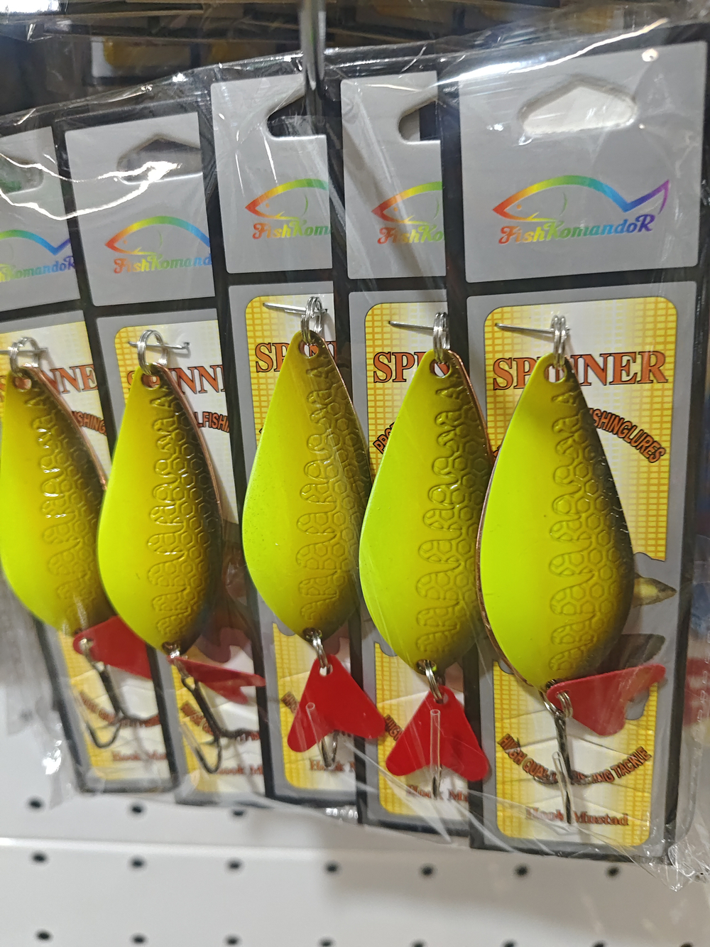 блесна двойная komandor 20Г 5штук