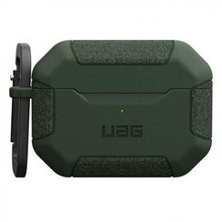 Чехол с карабином UAG Scout Series для AirPods Pro 2 (104123117272), оливковый