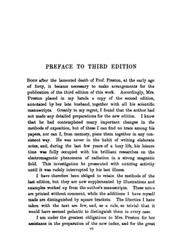 The theory of light | Thomas Preston
