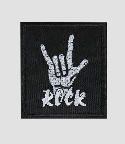 апликация rosk 7,8*8,8см,чёрный , №514