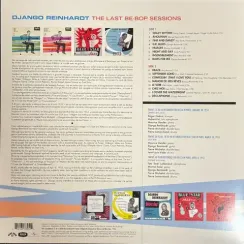 Django Reinhardt – The Last Be-Bop Sessions LP