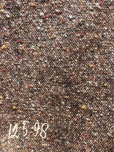 Ткань костюмная Твид (Италия) 80% шерсть 20% хлопок ш-150см отрез 1 м