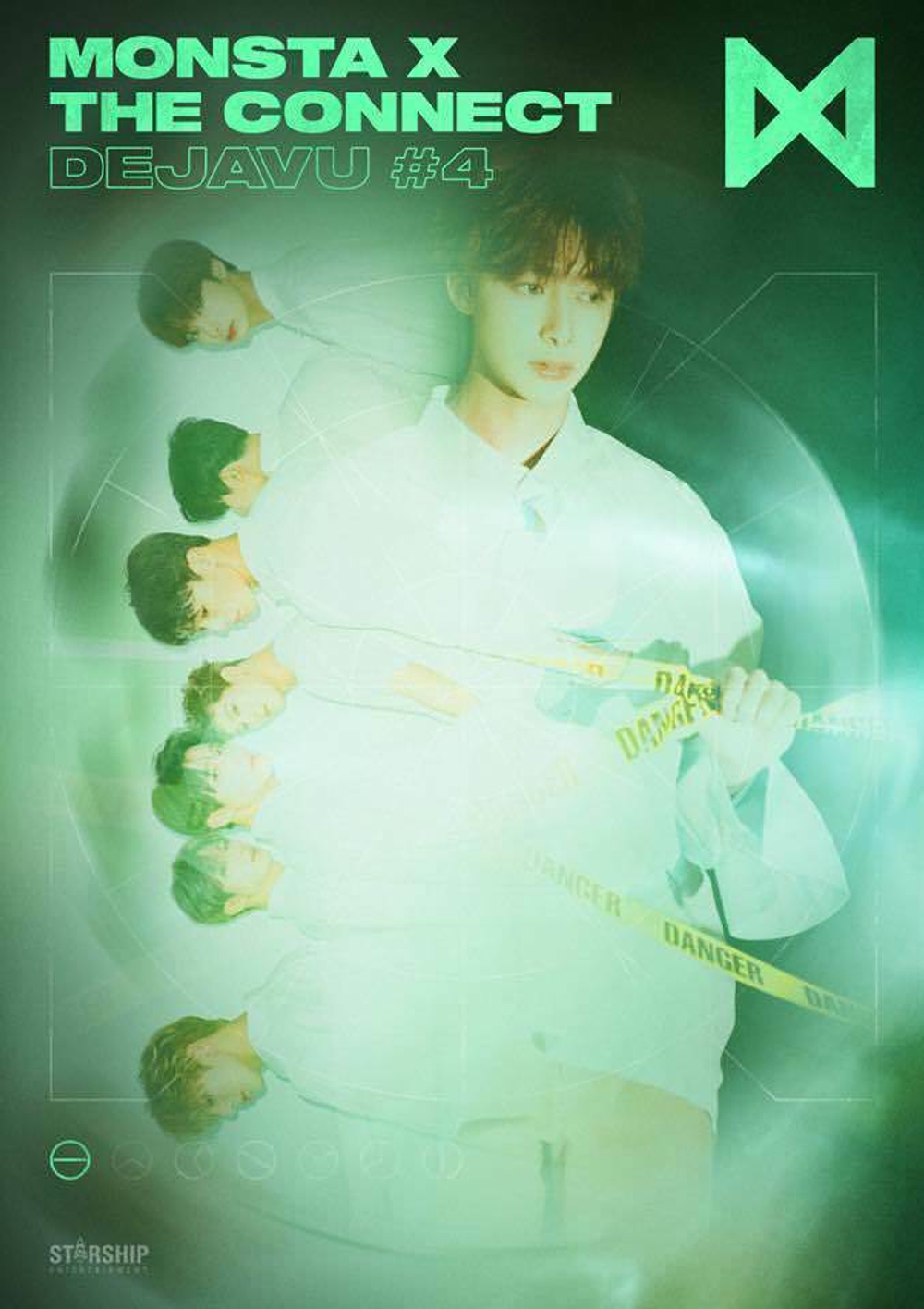 Альбом Monsta X - The Conncet: Dejavu Album 4 Version SET