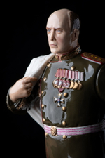 Статуэтка. Фарфор. Смирнов Ефим Иванович генерал-полковник медицинской службы. Россия