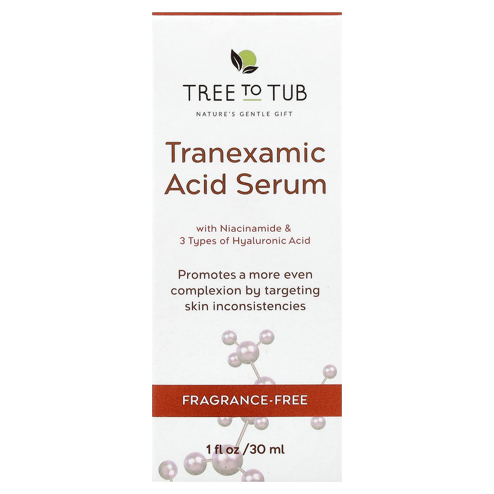 Tree To Tub, Сыворотка с транексамовой кислотой, без отдушек, 30 мл (1 жидк. Унция)