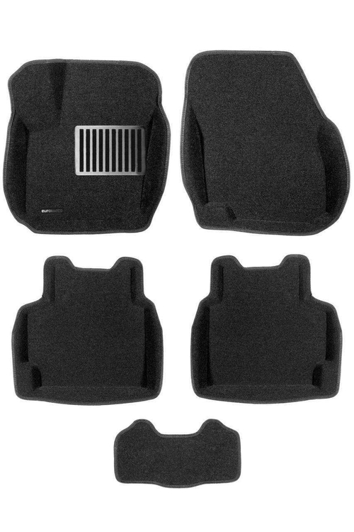Коврики салона для FORD Mondeo (2007-2014) Euromat 3D Lux черные. Арт. EM3D-002211