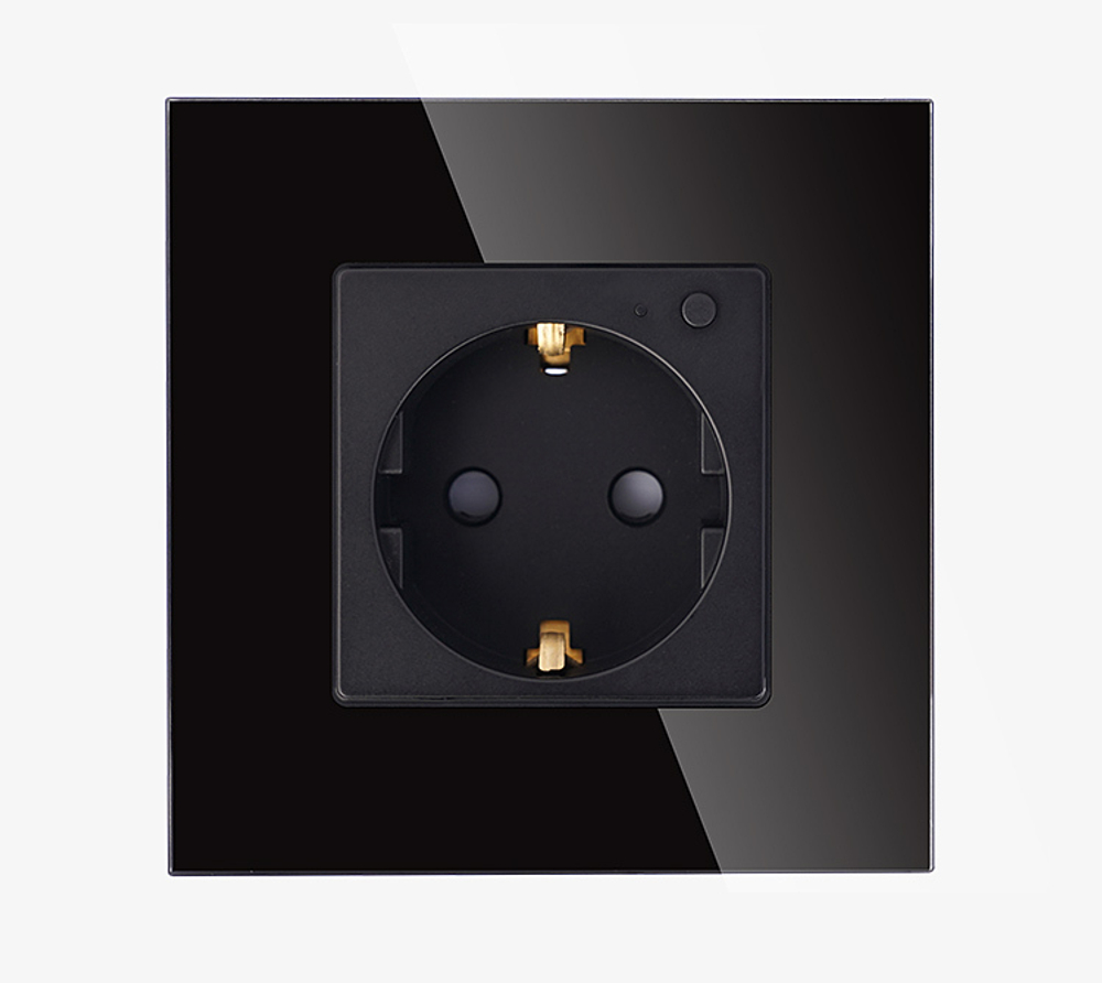 Стеклянная рамка 1F-BK 86*86мм