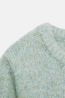 ZARA ДЖЕМПЕР С КОРОТКИМИ РУКАВАМИ, СЕРЫЙ