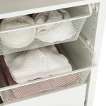 Сетчатая корзина с направляющими - IKEA KOMPLEMENT, 50x58 см, белый КОМПЛИМЕНТ ИКЕА