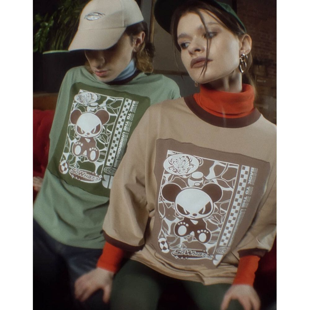 Футболка SoWhat? Underground Кремовая