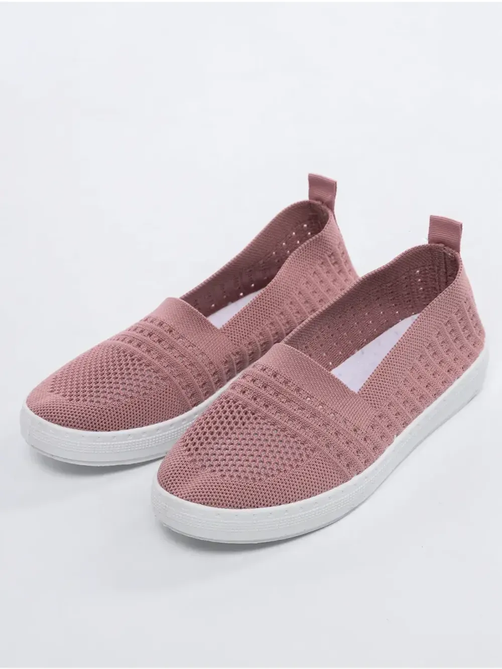 Мокасины летние текстильные