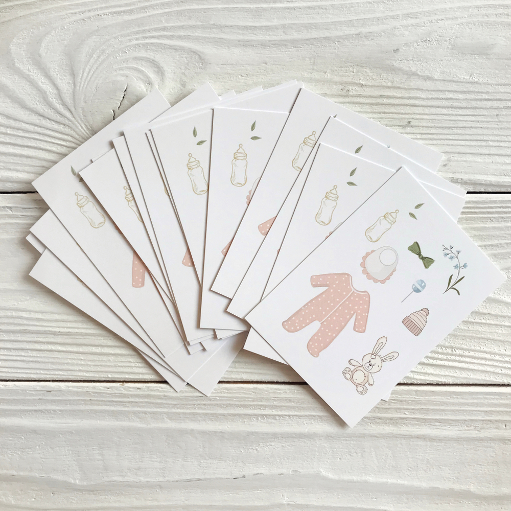 Открытка для девочки